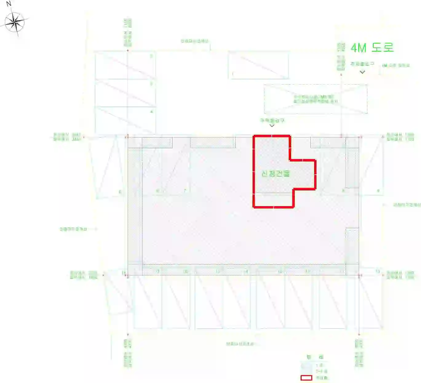 무지개마을4동 배치도 이미지